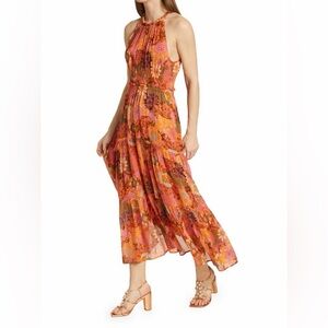 A.L.C. Elara Floral Silk Maxi